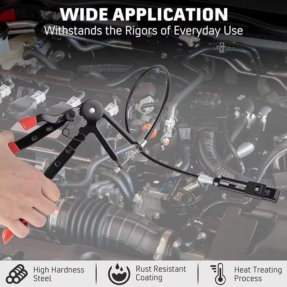 Professional Automotive Welding Hose Clamp Pliers Water Pipe Removal Tool Car Wire Holder Soldering Pliers Repair Maintenance