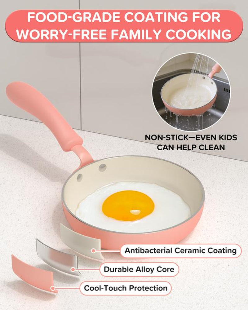 Children'S Cooking Set - a Truly Safe Mini Kitchen Set with a Children'S Set for Making Real Food, Montessori Kitchen Toys for Toddlers, Kitchen Toy Gifts Suitable for Girls and Boys