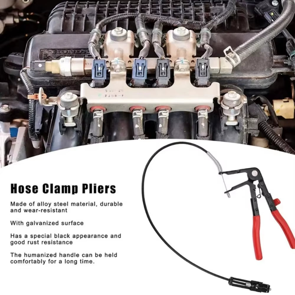 Professional Automotive Welding Hose Clamp Pliers Water Pipe Removal Tool Car Wire Holder Soldering Pliers Repair Maintenance